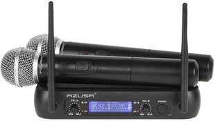 VHF 2-kanaliline mikrofon wr-358ld (2 x käeshoitav mikrofon) hind ja info | Mikrofonid | hansapost.ee
