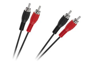 2 x RCA Cable - 2 x RCA 5M Стандарт цена и информация | Кабели и провода | hansapost.ee
