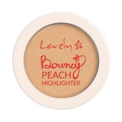 Sära andev toode näole Lovely Bouncy Powder Highlighter, virsik, 3,6 g hind ja info | Jumestuskreemid ja puudrid | hansapost.ee