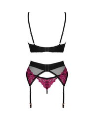 Seksikas pesukomplekt Rosenty Obsessive, must, M/L price and information | Sexy lingerie for women | hansapost.ee