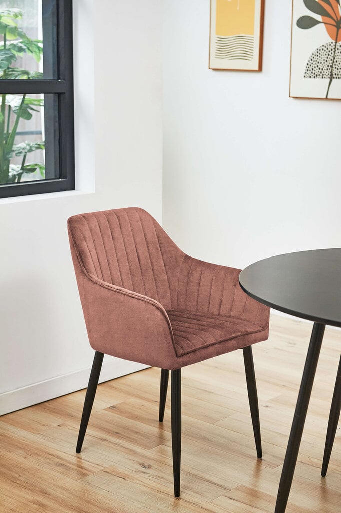 2 tooli Akord SJ.040, roosa, komplektis цена и информация | Köögitoolid, söögitoolid | hansapost.ee