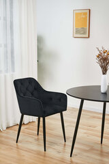 2 tooli Akord SJ.030, musta värvi цена и информация | Стулья для кухни и столовой | hansapost.ee