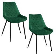 2 tooli Akord SJ.0488, roheline, komplekt Akord SJ.0488 hind ja info | Köögitoolid, söögitoolid | hansapost.ee