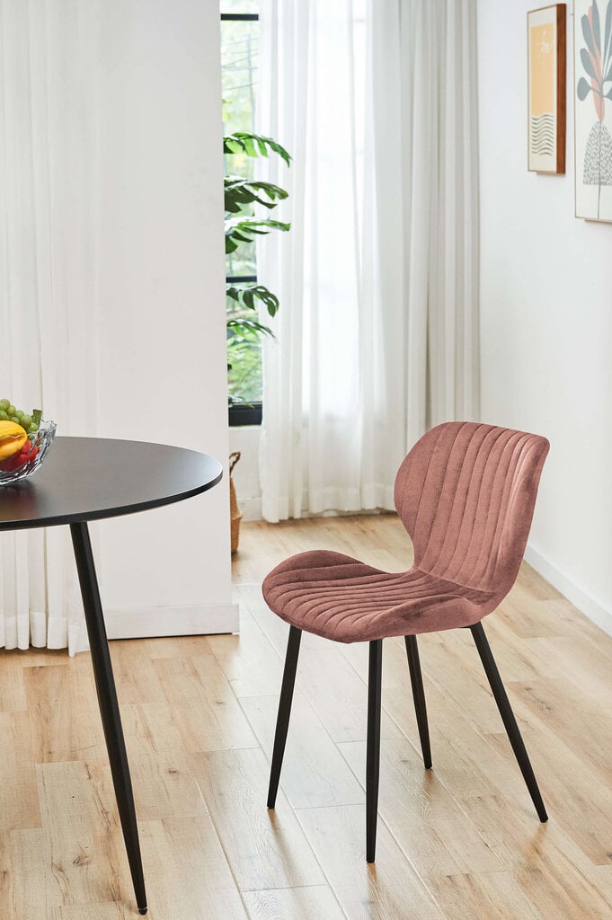 2 tooli Akord SJ.17, roosa, komplektis hind ja info | Köögitoolid, söögitoolid | hansapost.ee