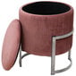 Pouf Akord Porto, roosa hind ja info | Kott-toolid, tumbad, järid | hansapost.ee