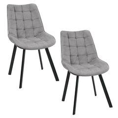 комплект из 2 стульев Akord SJ.22, серый цена и информация | Стулья для кухни и столовой | hansapost.ee