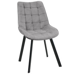 комплект из 2 стульев Akord SJ.22, серый цена и информация | Стулья для кухни и столовой | hansapost.ee