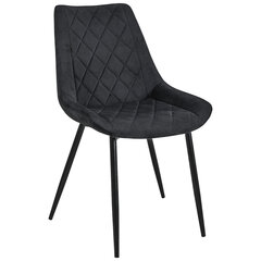 4 tooli Akord SJ.0488, musta värvi hind ja info | Köögitoolid, söögitoolid | hansapost.ee
