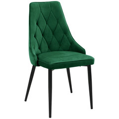 комплект из 4 стульев Akord SJ.054, зеленый цена и информация | Стулья для кухни и столовой | hansapost.ee