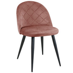 комплект из 4 стульев Akord SJ.077, розовый цена и информация | Стулья для кухни и столовой | hansapost.ee