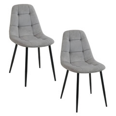 комплект из 2 стульев Akord SJ.1, серый цена и информация | Стулья для кухни и столовой | hansapost.ee