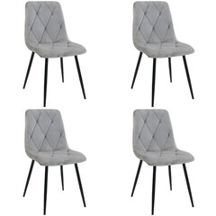комплект из 4 стульев Akord SJ.3, серый цена и информация | Стулья для кухни и столовой | hansapost.ee