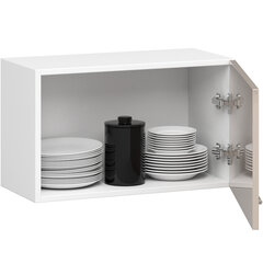 Кухонный шкаф Akord Oliwia W60OK, белый/коричневый цена и информация | Кухонные шкафчики | hansapost.ee