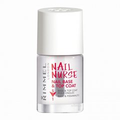 Rimmel London Nail Nurse Base & Top Coat küünelakk 12 ml цена и информация | Лаки для ногтей, укрепители для ногтей | hansapost.ee