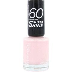 Быстро сохнущий лак для ногтей Rimmel London 60 Seconds Super Shine 8 мл цена и информация | Лаки для ногтей, укрепители для ногтей | hansapost.ee