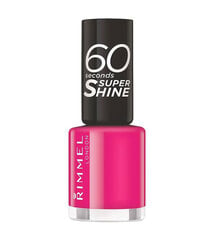 Быстро сохнущий лак для ногтей Rimmel London 60 Seconds Super Shine 8 мл цена и информация | Лаки для ногтей, укрепители для ногтей | hansapost.ee