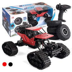 Samochód RC Rock Crawler 4x4 LHC012 auto 2w1 czerwony цена и информация | Игрушки для мальчиков | hansapost.ee