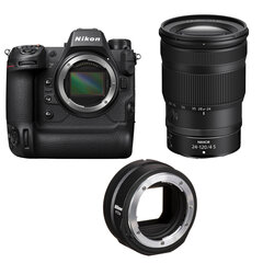 Nikon Z 9 (Z9) + Nikkor Z 24-120мм f/4 S + адаптер байонета FTZ II цена и информация | Фотоаппараты | hansapost.ee
