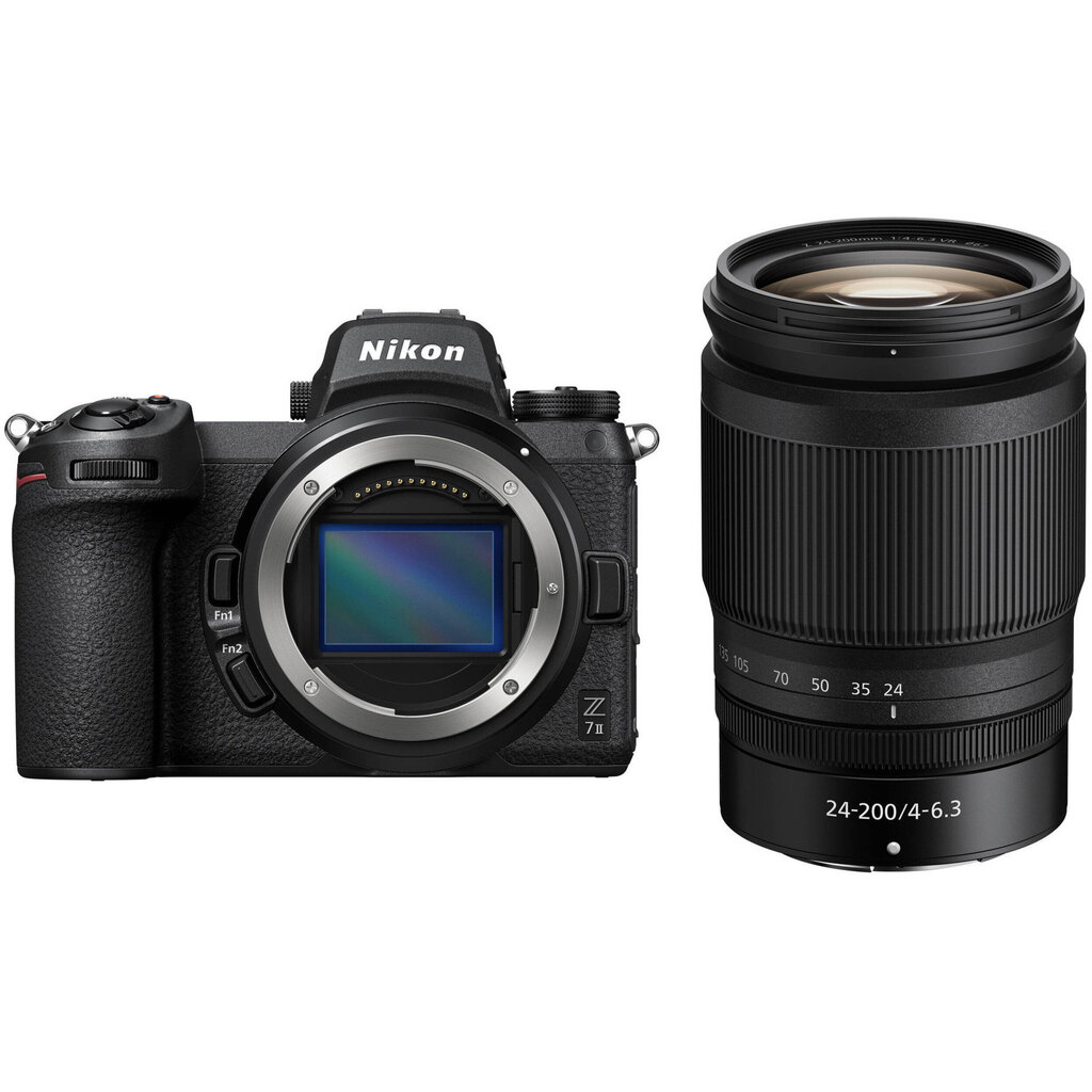 Nikon Z 7II + Nikkor Z 24-200mm f/4-6.3 VR hind ja info | Fotoaparaadid | hansapost.ee