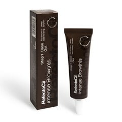 Ripsme-/kulmuvärv Intense Brow[n]s Base Gel RefectoCil DEEP BROWN, 15ml hind ja info | Kulmupliiatsid, -puudrid ja -värvid | hansapost.ee