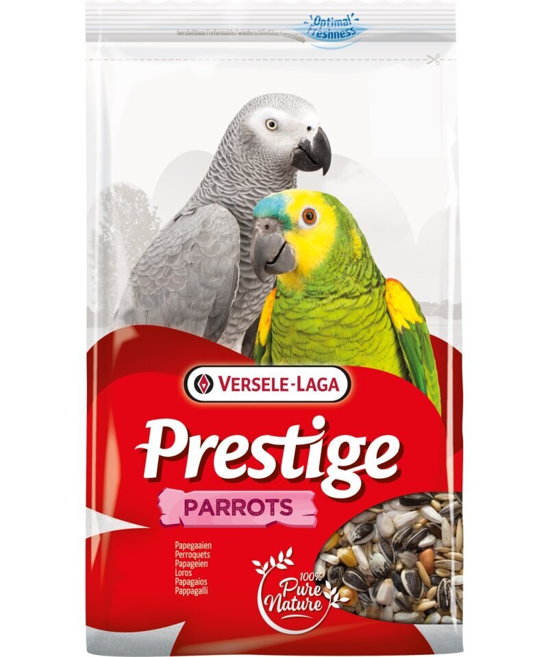 Papagoide sööt Versele Laga Prestige Parrots, 3 kg цена и информация | Toit lindudele | hansapost.ee