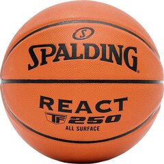 Korvpallipall Spalding React TF-250, suurus 6 hind ja info | Korvpallid | hansapost.ee