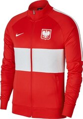 Nike dressipluus Polska Anthem, M, punane hind ja info | Jalgpalli varustus ja riided | hansapost.ee