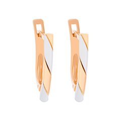 Золотые серьги цена и информация | Серьги C Shape 14K золотые серьги Matte Gold Teall Adhess Sears для фестиваля | hansapost.ee