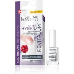 Küünte tugevdaja - palsam Eveline After Hybrid Manicure Nail Harder Revitalum Nail Conditioner, 12 ml hind ja info | Küünelakid ja küünelakieemaldajad | hansapost.ee