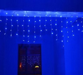 LED Valguskett Jääpurikad, 500LED, sinine hind ja info | Jõulutuled | hansapost.ee
