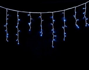 LED Valguskett Jääpurikad, 500LED, sinine hind ja info | Jõulutuled | hansapost.ee