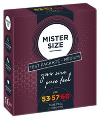 Kondoomid Mister Size, 3 tk hind ja info | Kondoomid | hansapost.ee