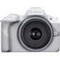 Canon EOS R50 + RF-S 18-45mm IS STM + RF-S 55-210mm IS STM цена и информация | Fotoaparaadid | hansapost.ee