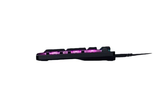 Juhtmega mänguklaviatuur Razer DeathStalker V2, RGB, LED, USB, DE, lineaarne optiline punane lüliti, must цена и информация | Klaviatuurid | hansapost.ee