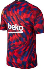 Meeste jalgpallisärk Nike FC Barcelona, M, punane hind ja info | Jalgpalli varustus ja riided | hansapost.ee