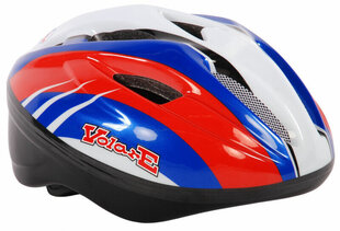 Детский шлем Volare Deluxe, красный/синий/белый цена и информация | Шлемы | hansapost.ee