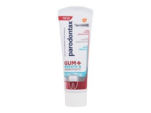 Balinanti pasta Parodontax Gum+Hingamine ja tundlikkuse valgendamine, 75 ml hind ja info | Hambaharjad, hampapastad ja suuloputusvedelikud | hansapost.ee