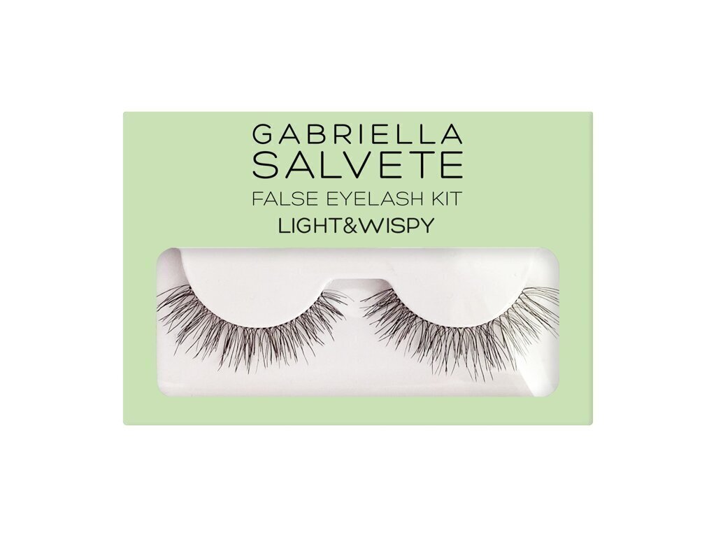 Kleepuvad ripsmed Gabriella Salvete kunstripsmete komplekt Bold, Light &amp; Wispy, 1 tk. цена и информация | Kunstripsmed, ripsmeliim ja ripsmekoolutajad | hansapost.ee