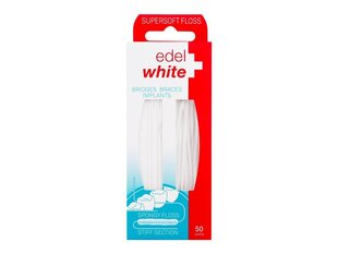 Pehme hambaniit Edel+White Supersoft Floss Superfloss, 1 tk. hind ja info | Hambaharjad, hampapastad ja suuloputusvedelikud | hansapost.ee