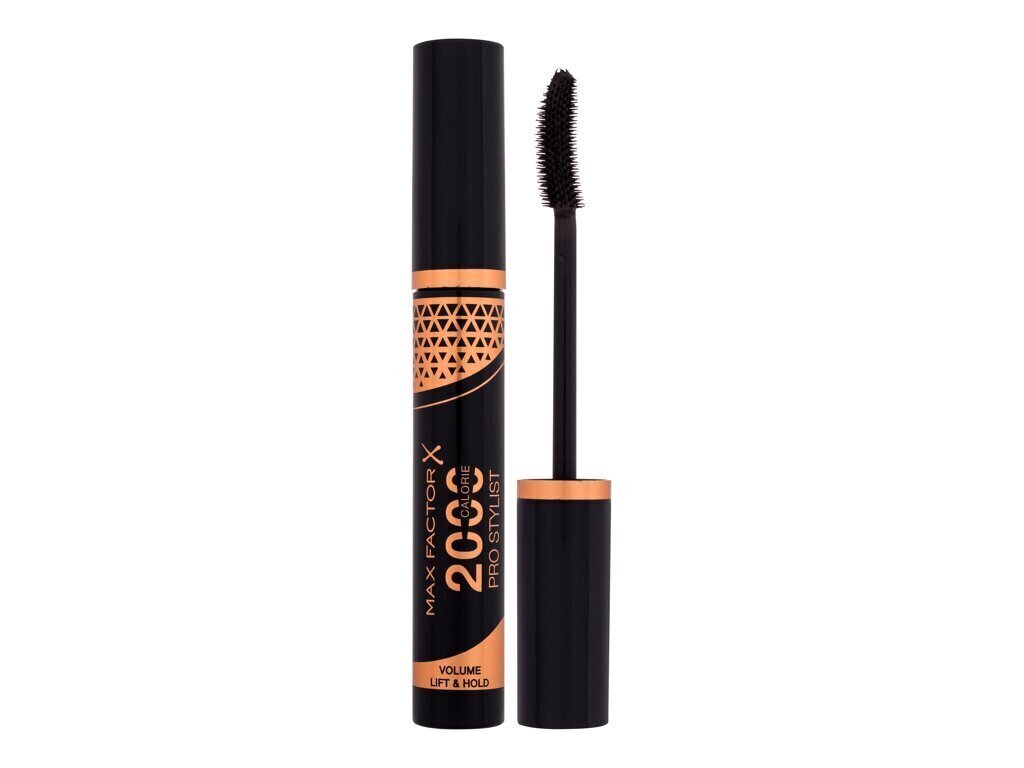 Mascara Max Factor Mascara 2000 Calorie Pro Stylist, must pruun, 9 ml hind ja info | Lauvärvid, ripsmetušid ja silmapliiatsid | hansapost.ee