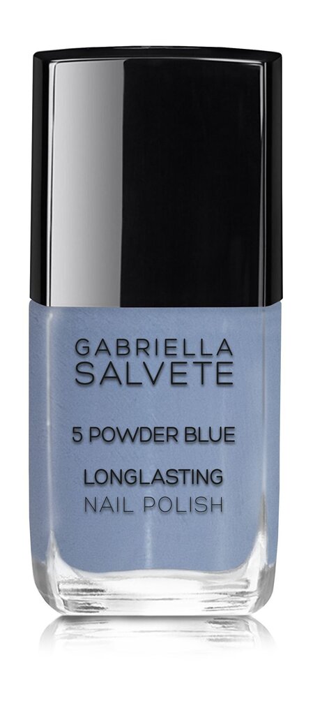 Gabriella Salvete Longlasting Enamel küünelakk 11 ml, 05 Powder Blue цена и информация | Küünelakid ja küünelakieemaldajad | hansapost.ee
