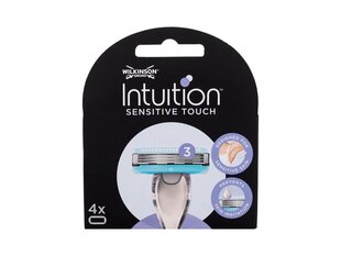 Wilkinson Intuition Sensitive Touch raseerimispead naistele, 4 tk. hind ja info | Raseerimisvahendid | hansapost.ee