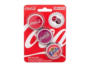 Детские бальзамы для губ Lip Smacker Coca Cola, 3 шт. цена и информация | Косметика для мам и детей | hansapost.ee