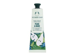 Kätekreem The Body Shop Pears &amp; Share, 30 ml hind ja info | Kehakreemid, kehaõlid ja losjoonid | hansapost.ee