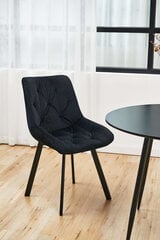 2 tooli Akord SJ.33, musta värvi цена и информация | Стулья для кухни и столовой | hansapost.ee