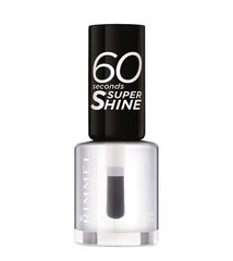 Rimmel London 60 Seconds Super Shine лак для ногтей 8 мл, 740 Clear цена и информация | Лаки для ногтей, укрепители для ногтей | hansapost.ee