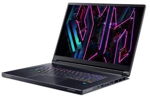 Notebook|ACER|Predator|TRITON 17 X|PTX17-71-9145|CPU Core i9|i9-13900HX|2200 MHz|17&quot;|2560x1600|RAM 64GB|DDR5|SSD 4TB|NVIDIA GeForce RTX 4090|16GB|ENG|Card Reader SD|Windows 11 Home|Black|2.99 kg|NH.QK3EL.002 hind ja info | Sülearvutid | hansapost.ee