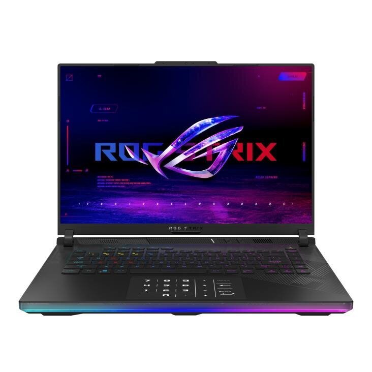 Notebook|ASUS|ROG Strix|SCAR 16|G634JZR-NM017W|CPU Core i9|i9-14900HX|2200 MHz|16&quot;|2560x1600|RAM 16GB|DDR5|5600 MHz|SSD 1TB+1TB|GeForce RTX 4080|12GB|ENG|Windows 11 Home|Black|2.65 kg|90NR0IC2-M000L0 цена и информация | Sülearvutid | hansapost.ee