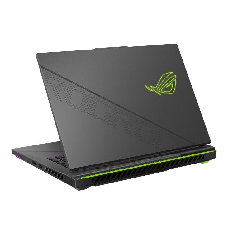 Notebook|ASUS|ROG Strix|G16|G614JVR-N4018W|CPU Core i9|i9-14900HX|2200 MHz|16&quot;|2560x1600|RAM 16GB|DDR5|5600 MHz|SSD 1TB|GeForce RTX 4060|8GB|ENG|Windows 11 Home|Grey|2.5 kg|90NR0II5-M000M0 цена и информация | Sülearvutid | hansapost.ee