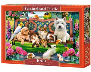Пазл Puzzle Castorland Pets in the Park, 1000 деталек цена и информация | Пазлы | hansapost.ee